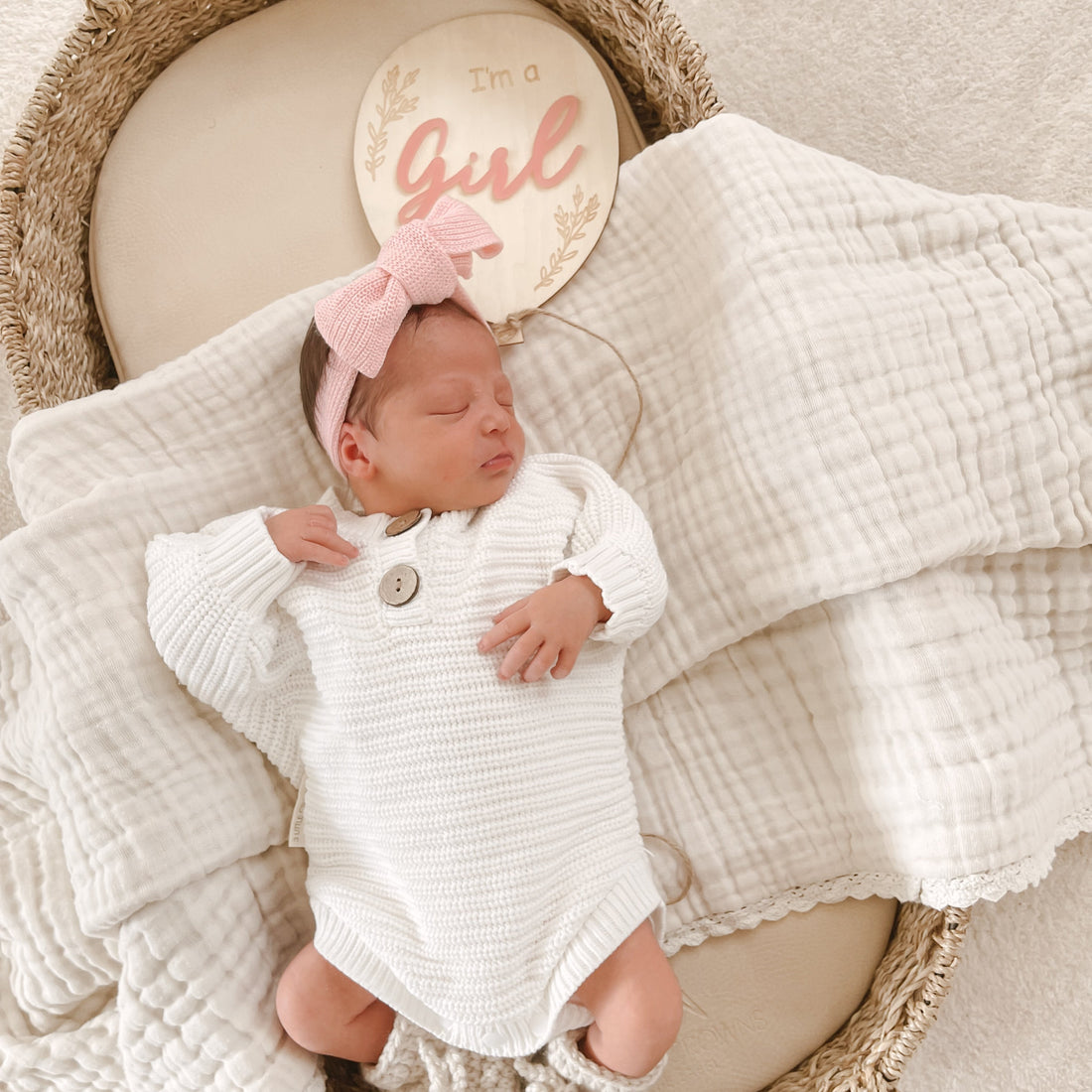 Double Sided Gender Reveal Plaque