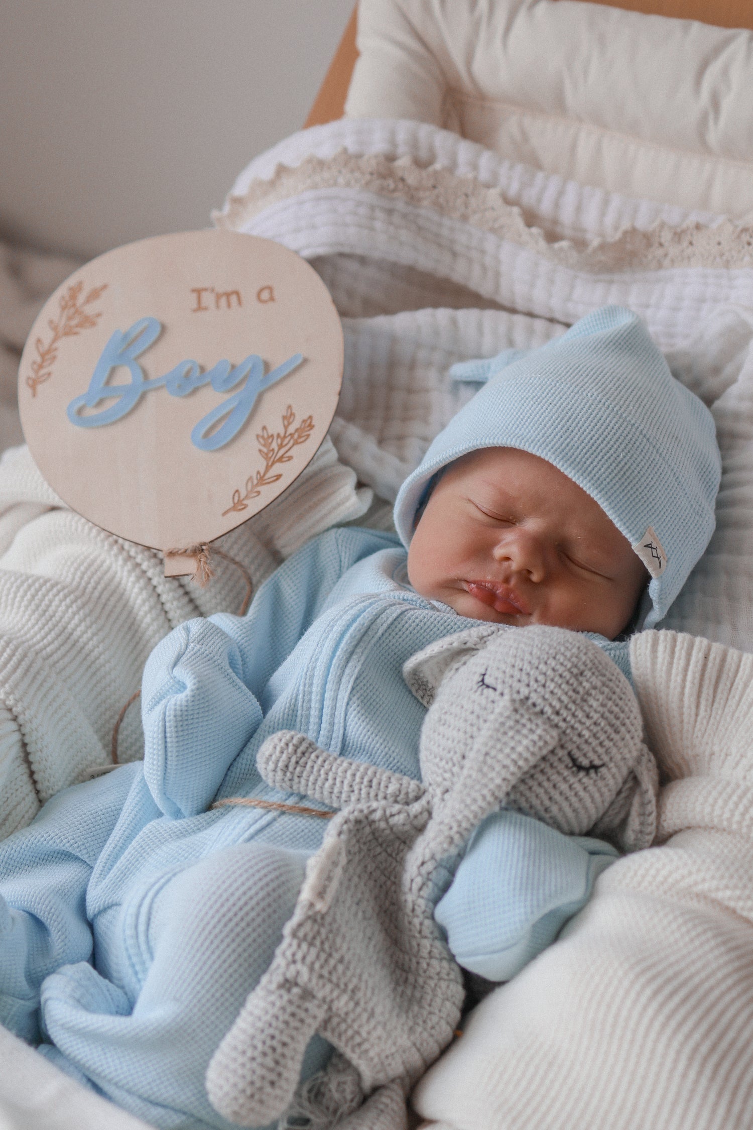 Double Sided Gender Reveal Plaque