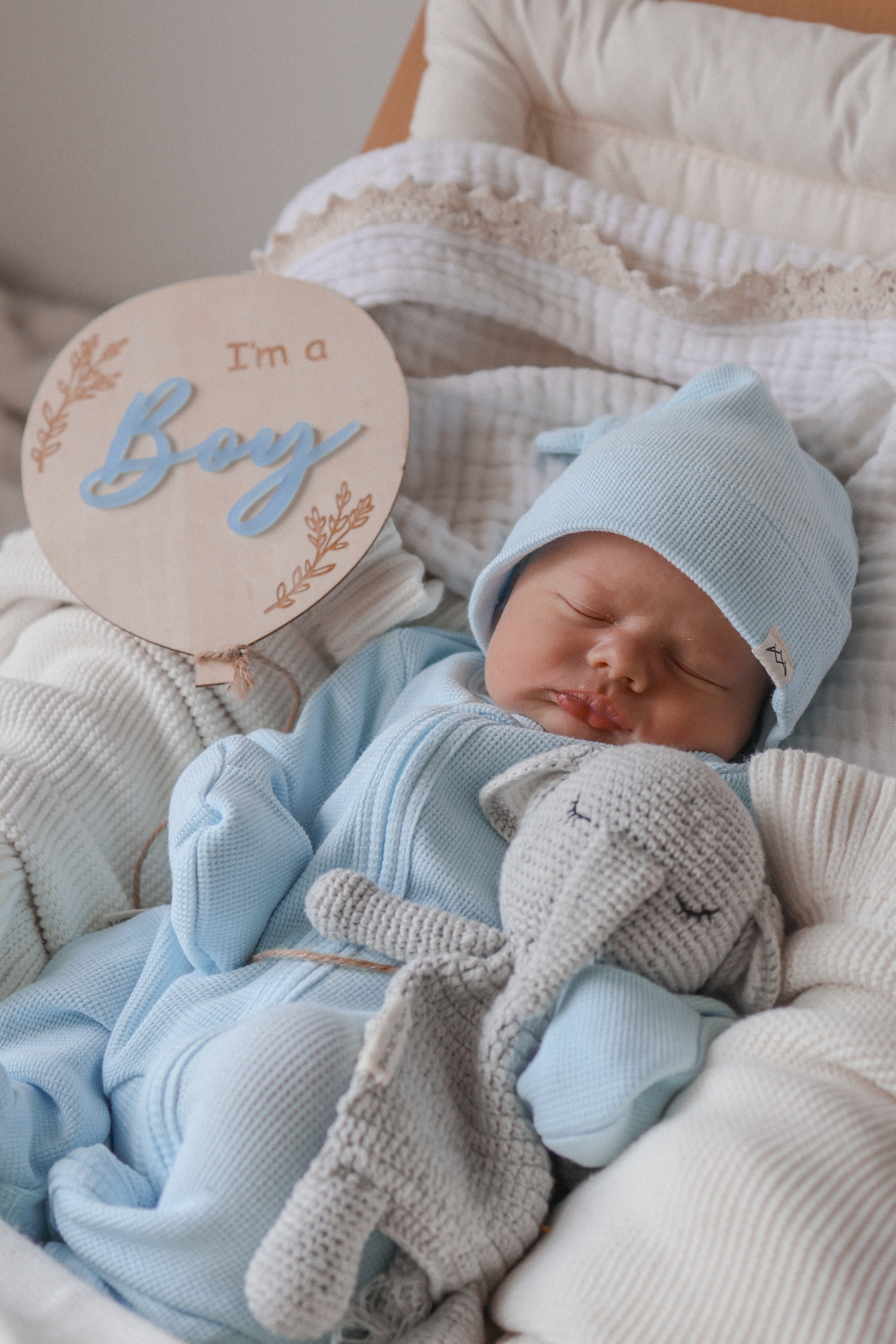 Double Sided Gender Reveal Plaque