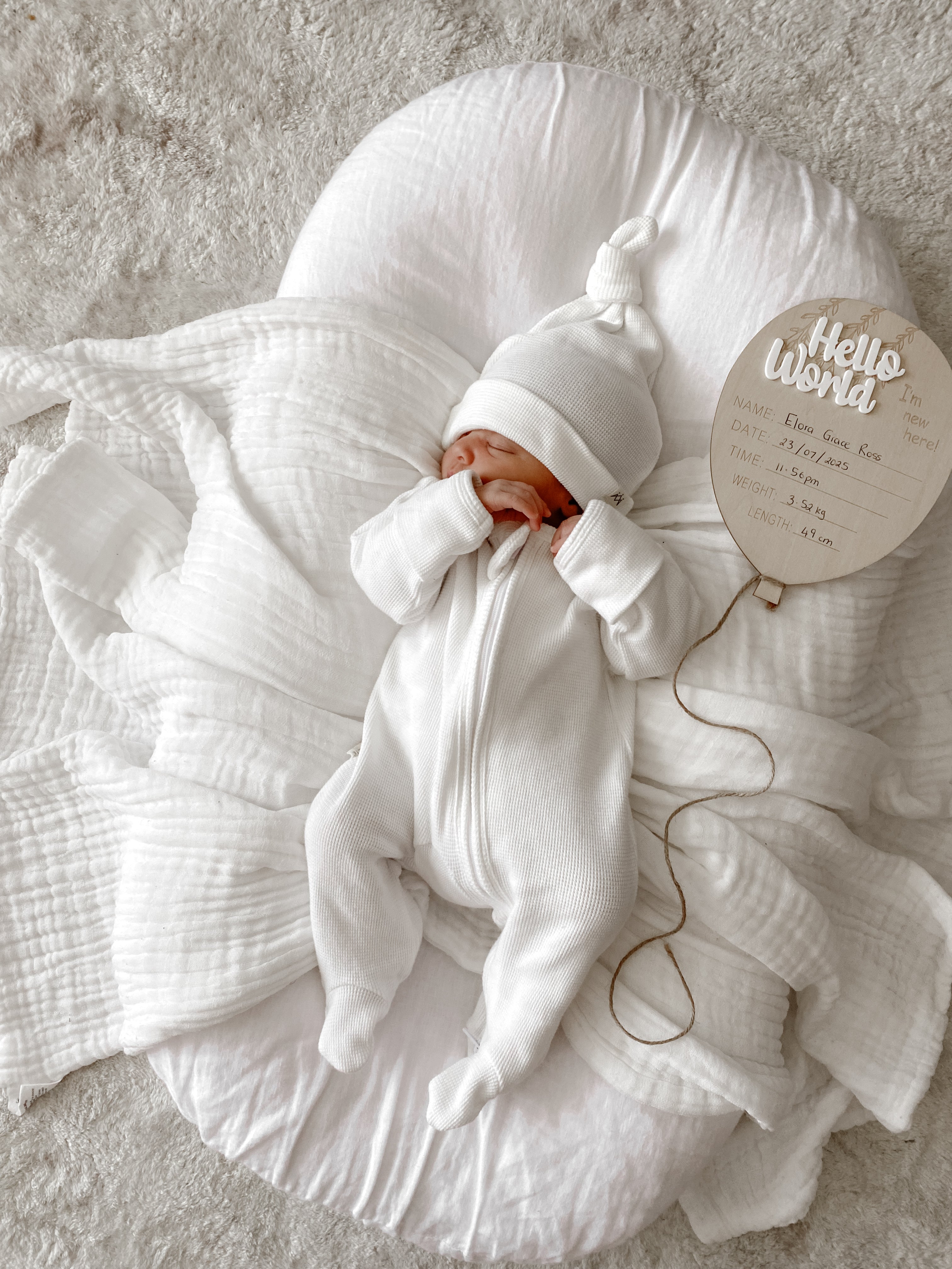 Birth Announcement Bundle - Surprise Baby