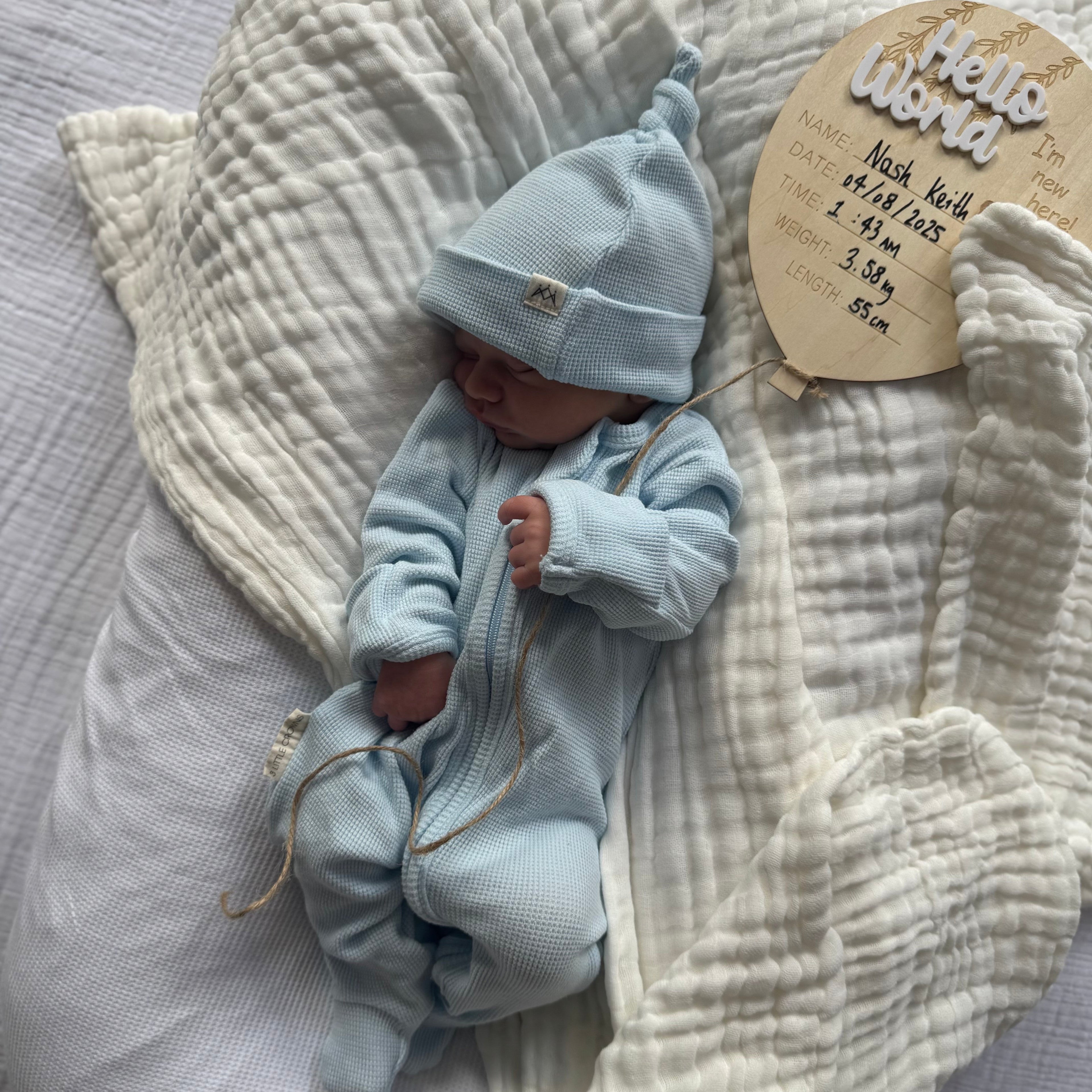 Birth Announcement Bundle - Baby Boy